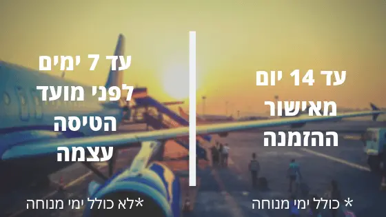 ביטול טיסה